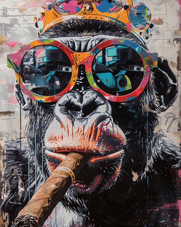 Cool Monkey Business - MartsWall