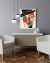 Modern Cubist face - MartsWall