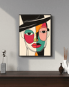 Modern Cubist face - MartsWall