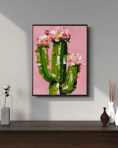 Pink Cactus Flow - MartsWall