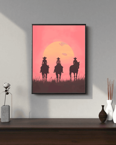 Riders at Dusk - MartsWall